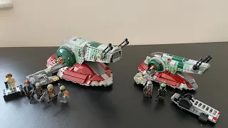 LEGO Star Wars Slave 1 Comparison 75312 vs. 75243