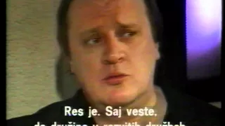 Arsen Dedić in best mood, intervju 1990 RTV SLO