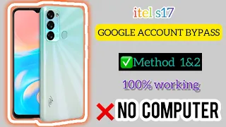 itel s17 (s661w) frp bypass no computer, ❌💻 android 11