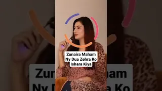 zunaira maham fake interview #zunairamahi #dua #duazehra #zunairamahum