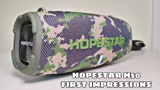 HOPESTAR H50 | FIRST IMPRESSIONS "ANY GOOD JBL COPY?!"