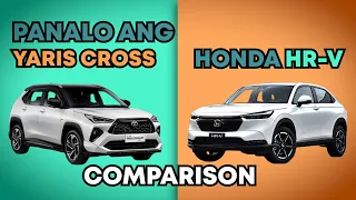 Toyota Yaris Cross V 2023 vs Honda HR-V S 2023 comparison