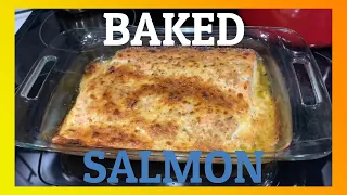 How To Make EASY and DELICIOUS Oven Baked SALMON with Mayonnaise