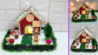 Christmas Showpiece making idea step by step |DIY Economical Christmas  craft ideas