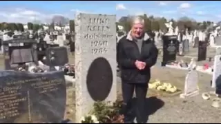 Luke Kelly's Brother Singing By His Grave Side