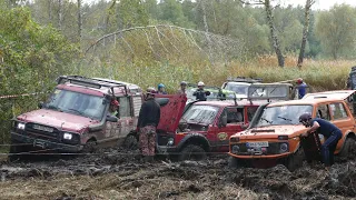 Полный расколбас, ВСЕ на лебедках, крутой OFF ROAD в ТР-2 РОСОМАХА-ТРОФИ 2020