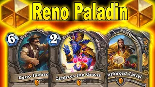 Can Reno Paladin Get You To Rank 1 Legend In March At March of the Lich King? | Hearthstone