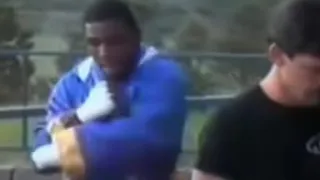 FEAR Watch when nervous 15-year-old Mike Tyson cried before fight, then won by first-round knockout