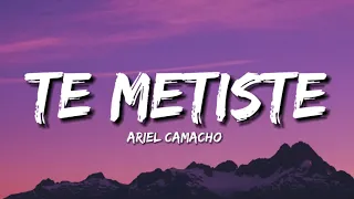 Ariel Camacho - Te Metiste (Letra/Lyrics) 2023