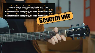 SEVERNÍ VÍTR na kytaru