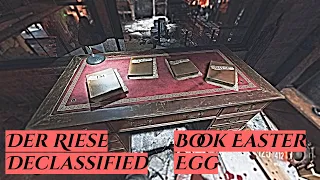 Der Riese Declassified: Books Easter Egg