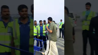 Mammookka Latest At Trivandrum Airport 😍