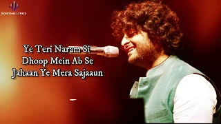 Meet (LYRICS) - Arijit Singh | Sachin-Jigar