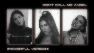 Ariana Grande, Miley Cyrus, Lana Del Rey - Don't Call Me Angel (Powerful Version) / Audio