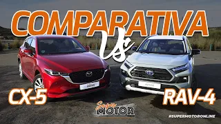 🤔 COMPARATIVA Mazda CX-5 2022 vs. Toyota RAV4 2022  ¿cual es tu estilo de SUV? ⚠/ SuperMotor.Online