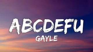 [1 HOUR] GAYLE - abcdefu (Lyrics)