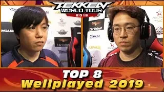 Tekken 7 - Wellplayed 2019 - TOP 8 feat. Kkokkoma, Noroma, Knee, LowHigh