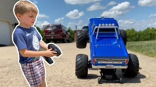 DON'T DESTROY MY RC BIGFOOT TRUCK!