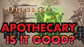 NEW APOTHECARY PARAGON!  HOW TO USE IT AND WHY?  BATTLE GROUND WITH NEW PARAGON DIABLO IMMORTAL