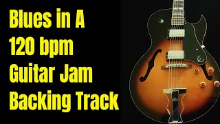 BLUES IN A -120 bpm - Backing Track to perfect your improvisational skills