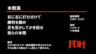 [MIDI] 1998年-2004年 福岡ダイエーホークス応援歌メドレー