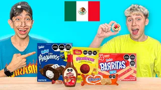 MI AMIGO ARGENTINO PRUEBA DULCES MEXICANOS