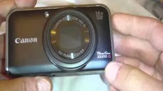 Canon PowerShot SX210 IS Digital Camera Unboxing