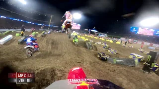 GoPro: Ken Roczen - 2020 Monster Energy Supercross - 450 Main Event Highlights  - Anaheim 1