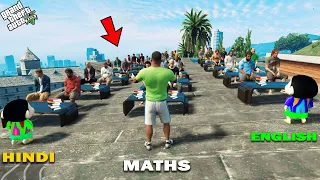 GTA 5 : Franklin , Shinchan & Pinchan Become Teachers for Tuition Classes In GTA 5 ! (GTA 5 Mods)