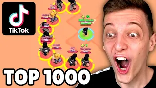 TOP 1000 TIKTOK IN BRAWL STARS! 😱