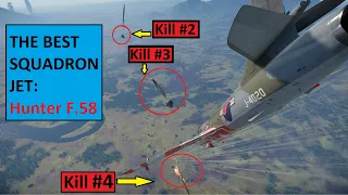 The Best Squadron Jet In War Thunder: The Hunter F.58