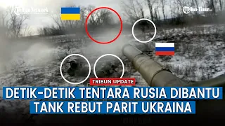 Infanteri Rusia Dibantu Tank Maju, Serang dan Rebut Benteng Pasukan Ukraina