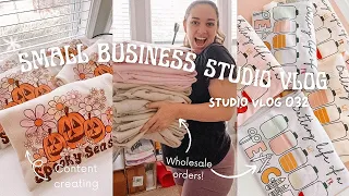 Day in the Life of a Small Business Owner, ASMR Packing Orders, Studio Vlog 032