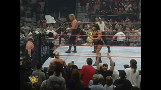 02 Shawn Michaels & Chyna help Triple H - RAW 08 September 1997