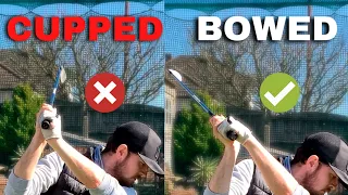 HOW TO NATURALLY ACHIEVE A FLAT OR BOWED LEFT WRIST IN THE GOLF SWING