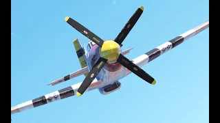 War Thunder P-51D-30 Mustang *Ace* The Resurrection of George Preddy, Jr!