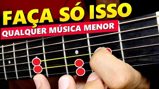 SEGREDO DOS SOLOS LINDOS - Apenas 3 cordas pra tocar em qualquer tom menor - Prof. Sidimar Antunes🎸