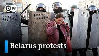 Belarus: Protesters leak police force data | DW News