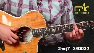 Learn James Taylor Fire And Rain acoustic fingerpicking guitar song lesson w/ chords finger patterns