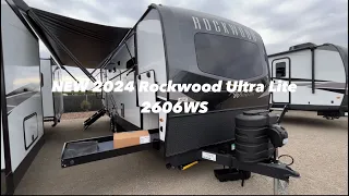 BRAND NEW 2024 Rockwood Ultra Lite 2606WS