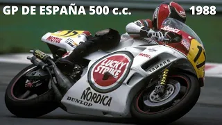 1988 GP de España de 500 cc. Circuito del Jarama