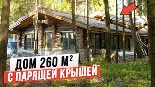 Такого дома из Кело вы ещё не видели! Обзор дома в английском стиле 260 м2 с парящей крышей