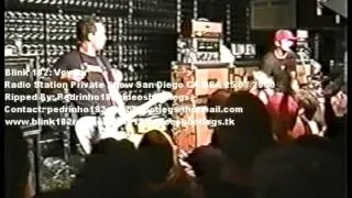 Blink 182 Radio Station Private Show San Diego CA USA 25 07 2000