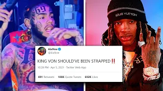 How 6ix9ine Planned King Von’s Passing Away