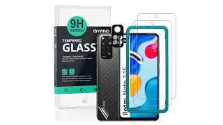 Redmi Note 11S 4G Tempered glass ibywind Protector With Easy Install Kit And Camera Lens Protector