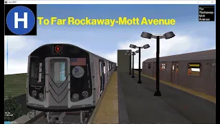 OpenBVE Fiction: H Train To Far Rockaway (3D Cuomo R160)