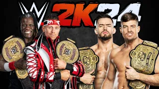 WWE 2K24: How To Download The New Tag Team Championships