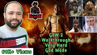 Full Game Of God Of War 2 God Very Hard Difficulty