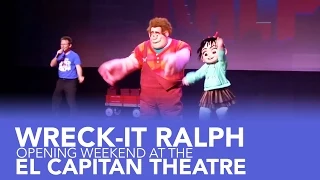 Disney WRECK-IT RALPH Opening Day at The El Capitan Theatre