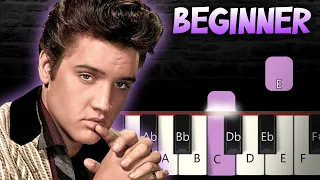 Can't Help Falling In Love - Elvis Presley | BEGINNER Piano Tutorial